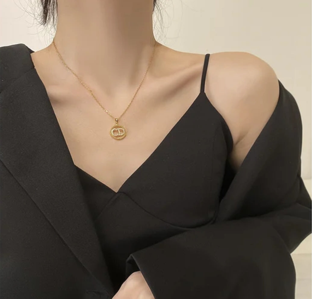 Collana "CD" ciondolo