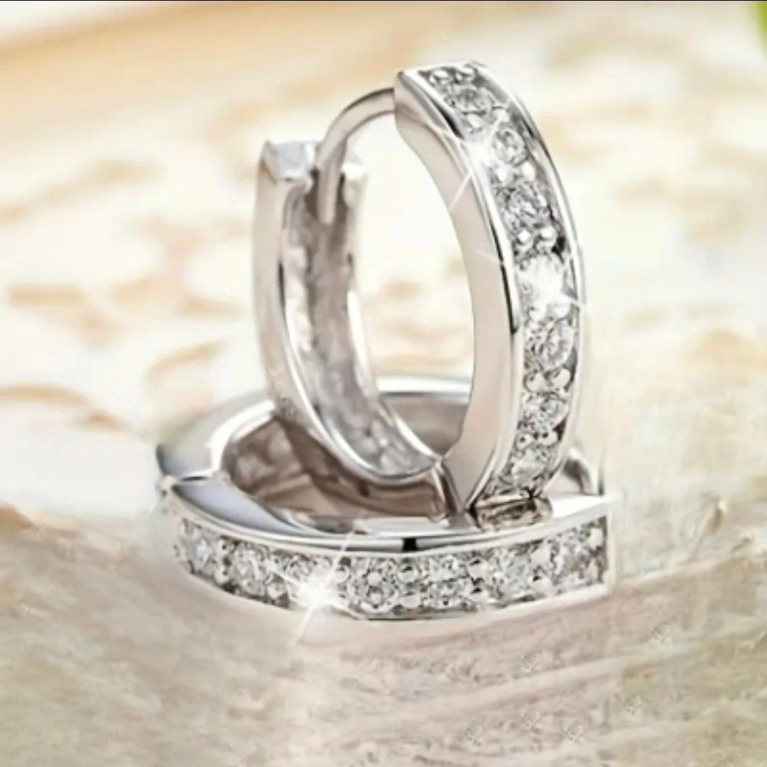 Orecchini argento con zirconi