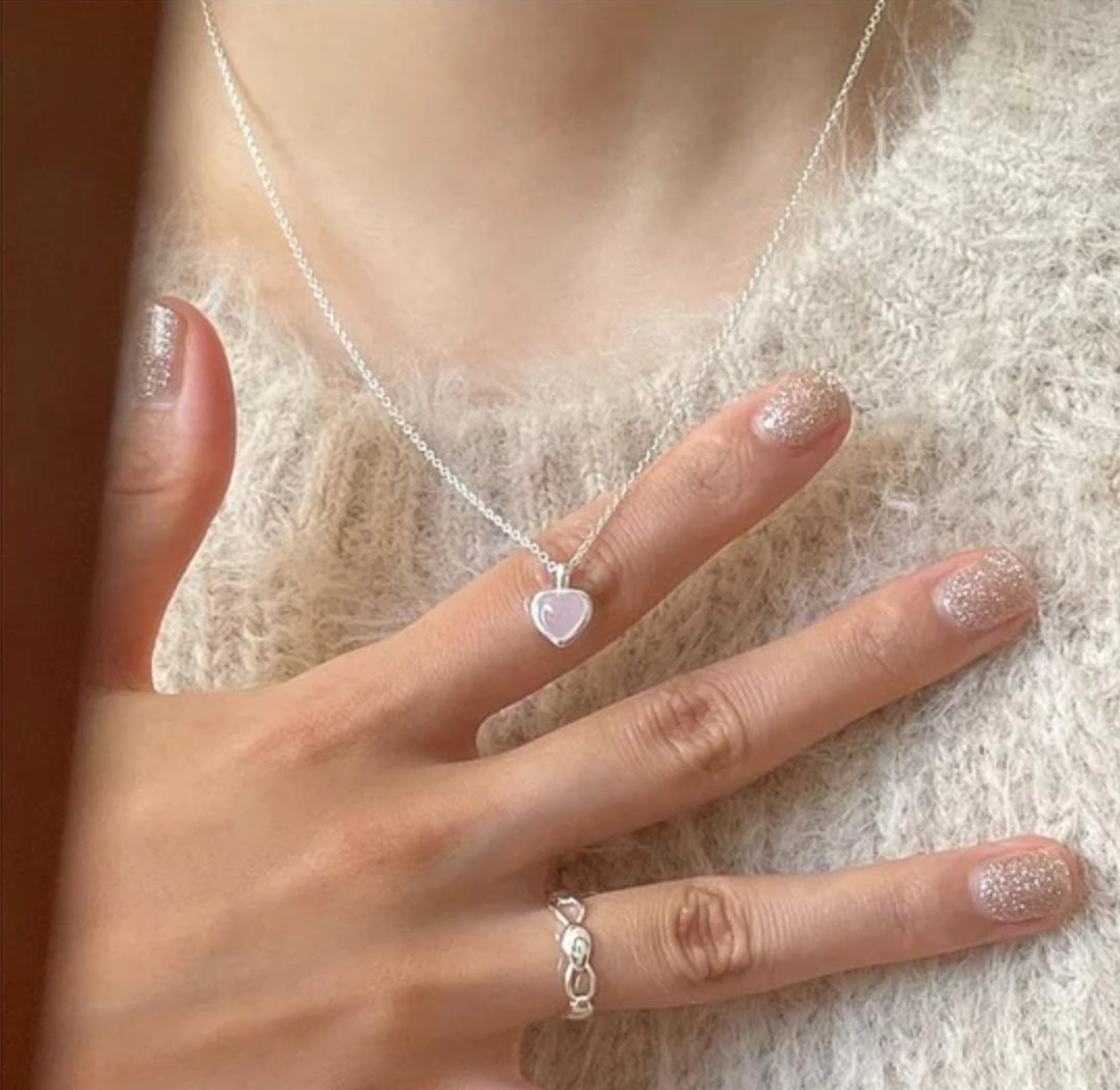 Collana In Argento S925 Cuore