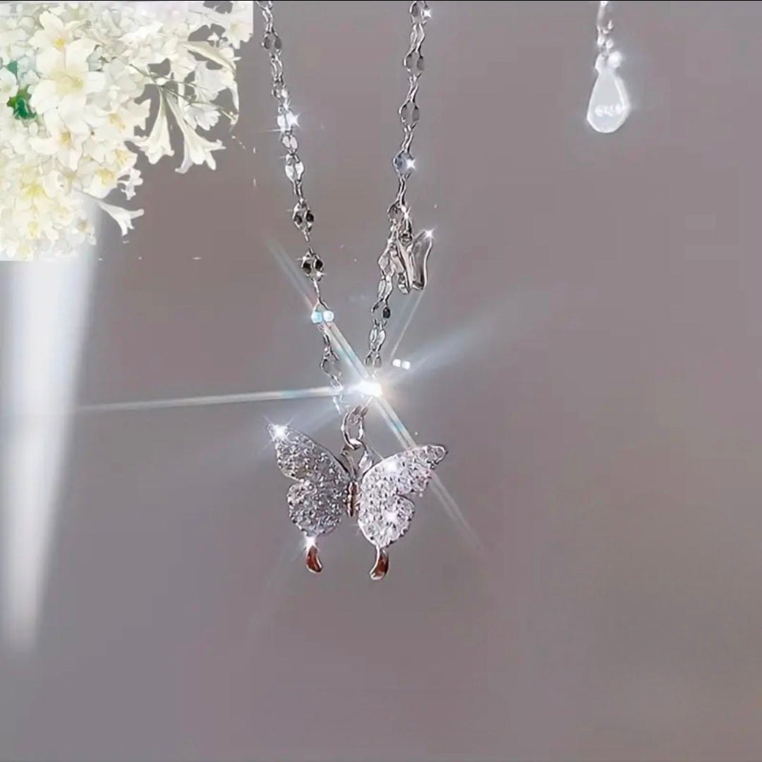 Collana Butterfly in argento