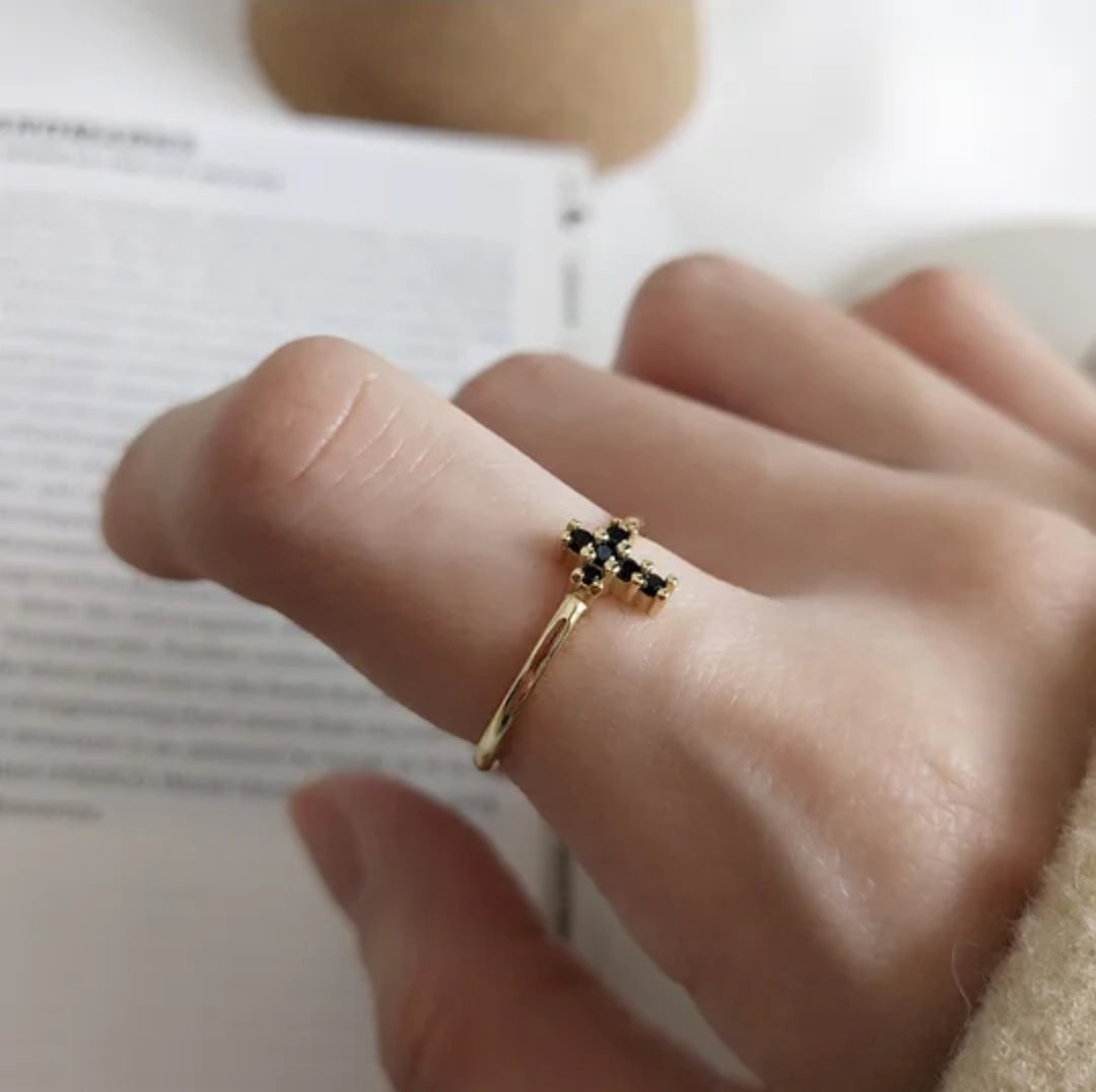 Anello Croce Argento 925